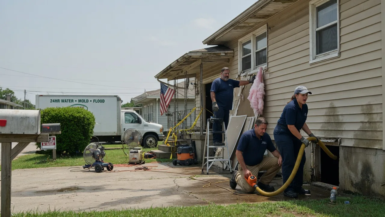Water Damage Repair in Milan, IN near me